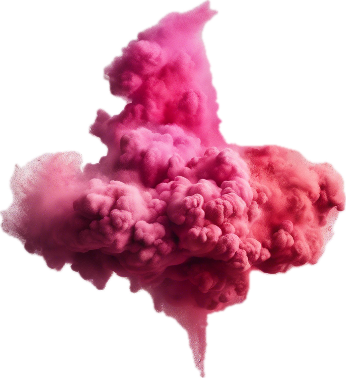 holi różowy czerwony chmura pyłu święto kolorów