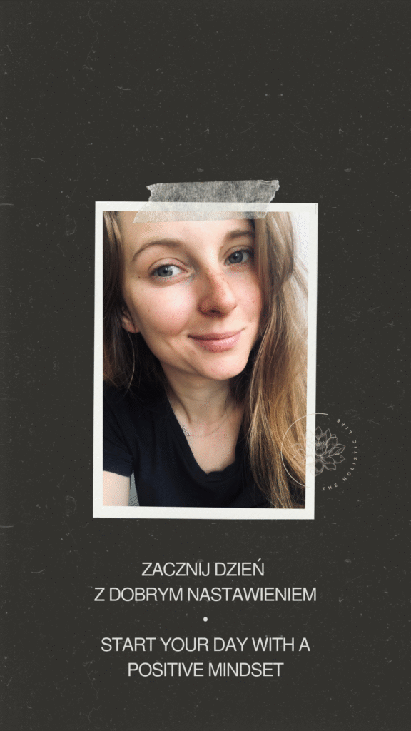 pozytywne nastawienie portret selfie