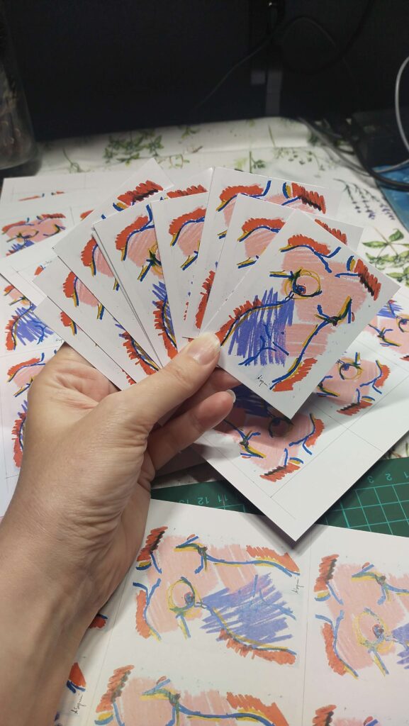 golaska agata hogata akwarela akryl mixmedia nadruk kopia koszulka tshirt.JPG etc