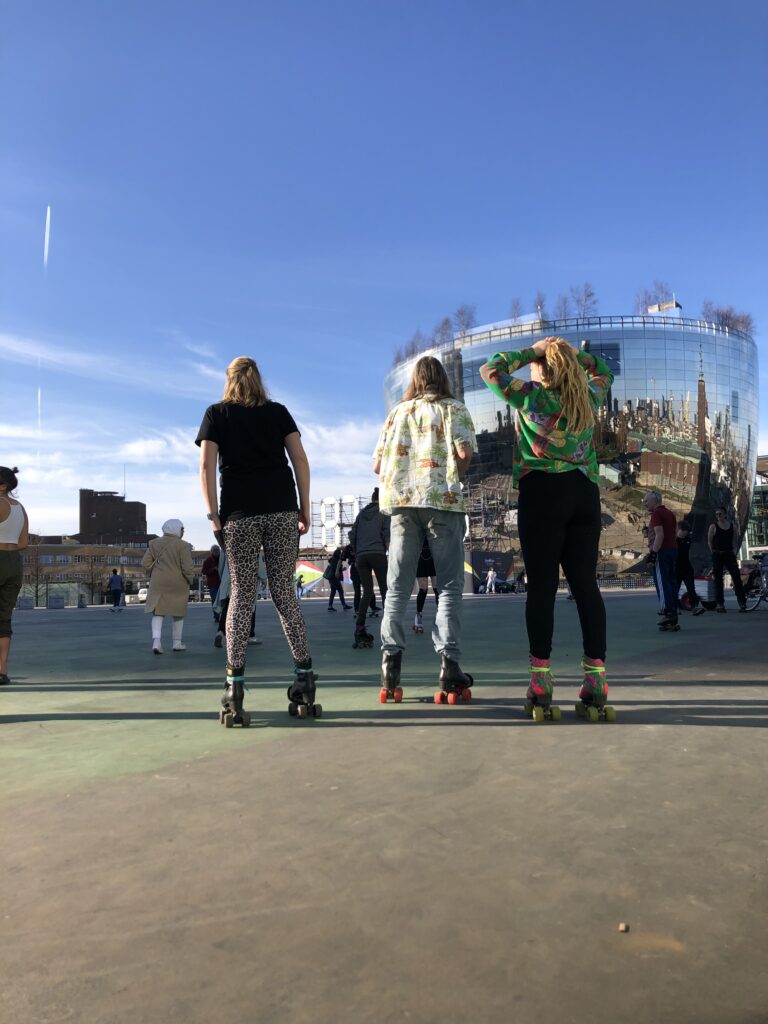 Rotterdam city Netherlands popular places port auroras white bridge cube house architecture urban life