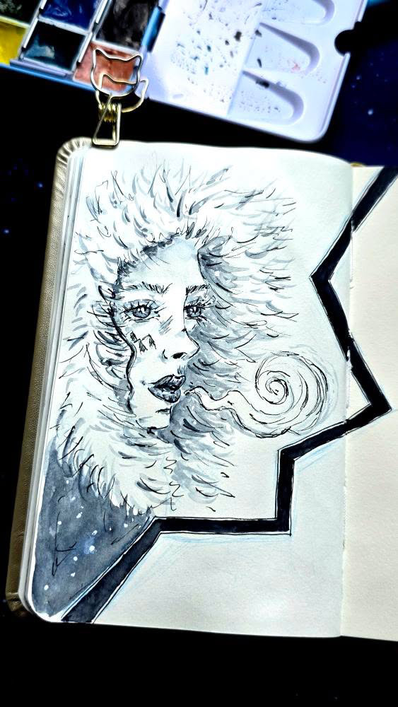 izula zula creative akwarele aquarelle portret morskie opowieści ilustracje bajkowe na zamówienie na życzenie